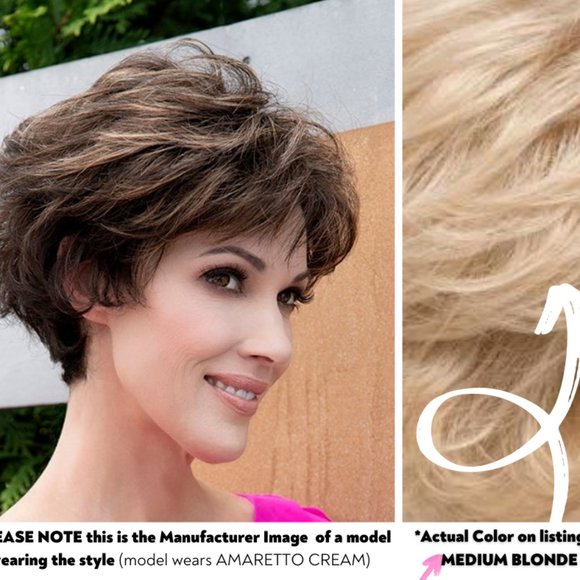 Open Box Envy Bryn | Synthetic Wig (Basic Cap) - Medium Blonde - Picture 10 of 10